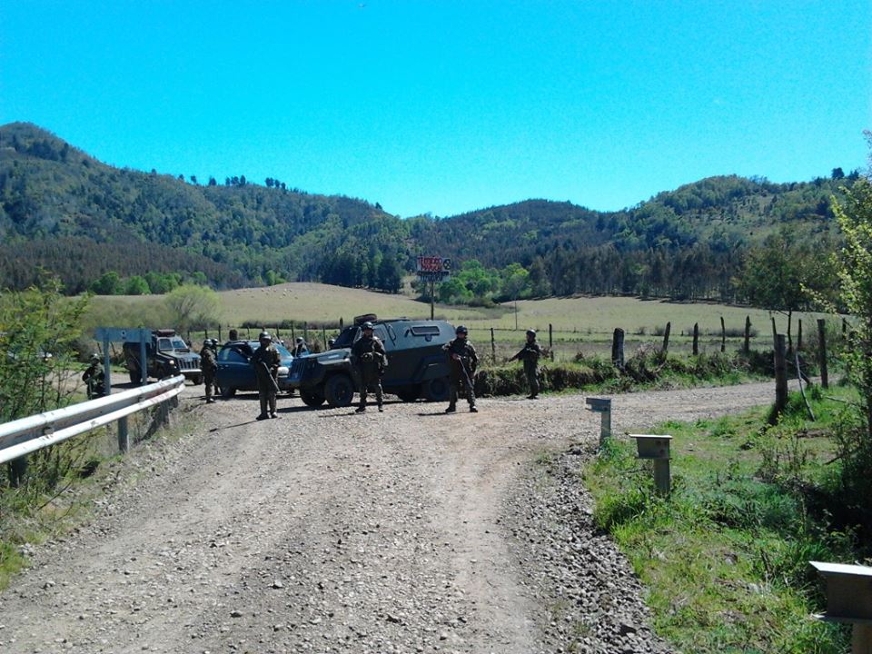 300 Carabineros de Chile dejan Mapuches heridos y animales muertos 4