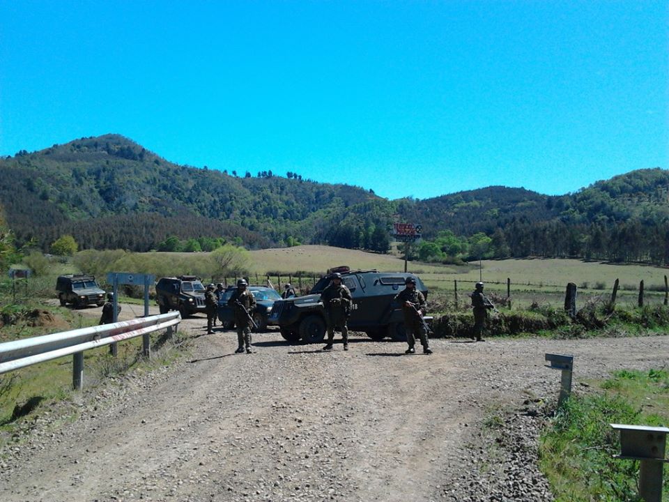 300 Carabineros de Chile dejan Mapuches heridos y animales muertos 5