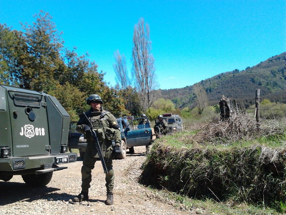 300 Carabineros de Chile dejan Mapuches heridos y animales muertos 7