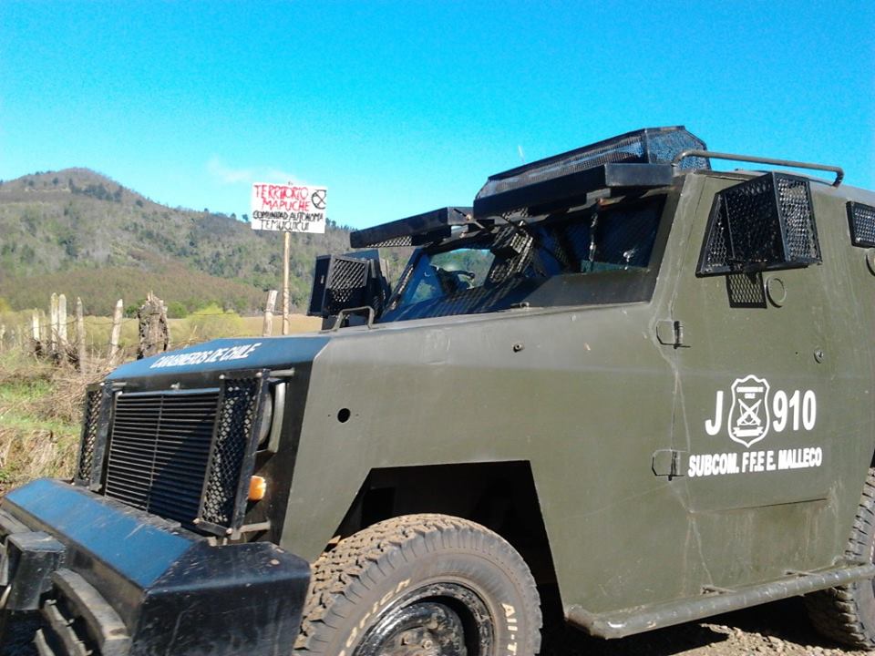 300 Carabineros de Chile dejan Mapuches heridos y animales muertos 9