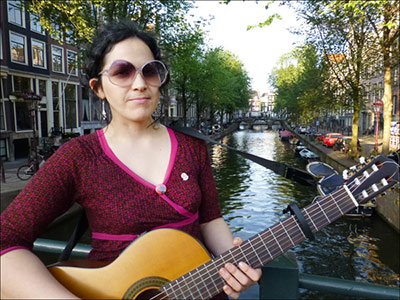 Evelyn en Amsterdam