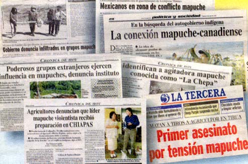 Prensa Regional y Conflicto Mapuche
